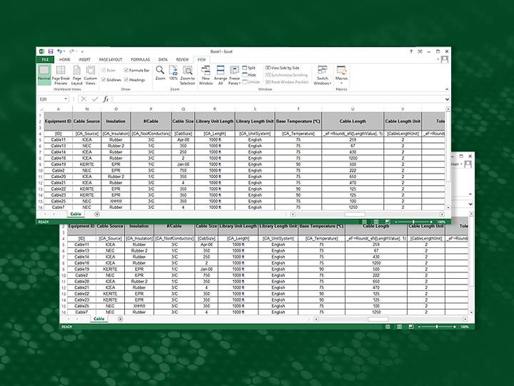 Excel和访问界面